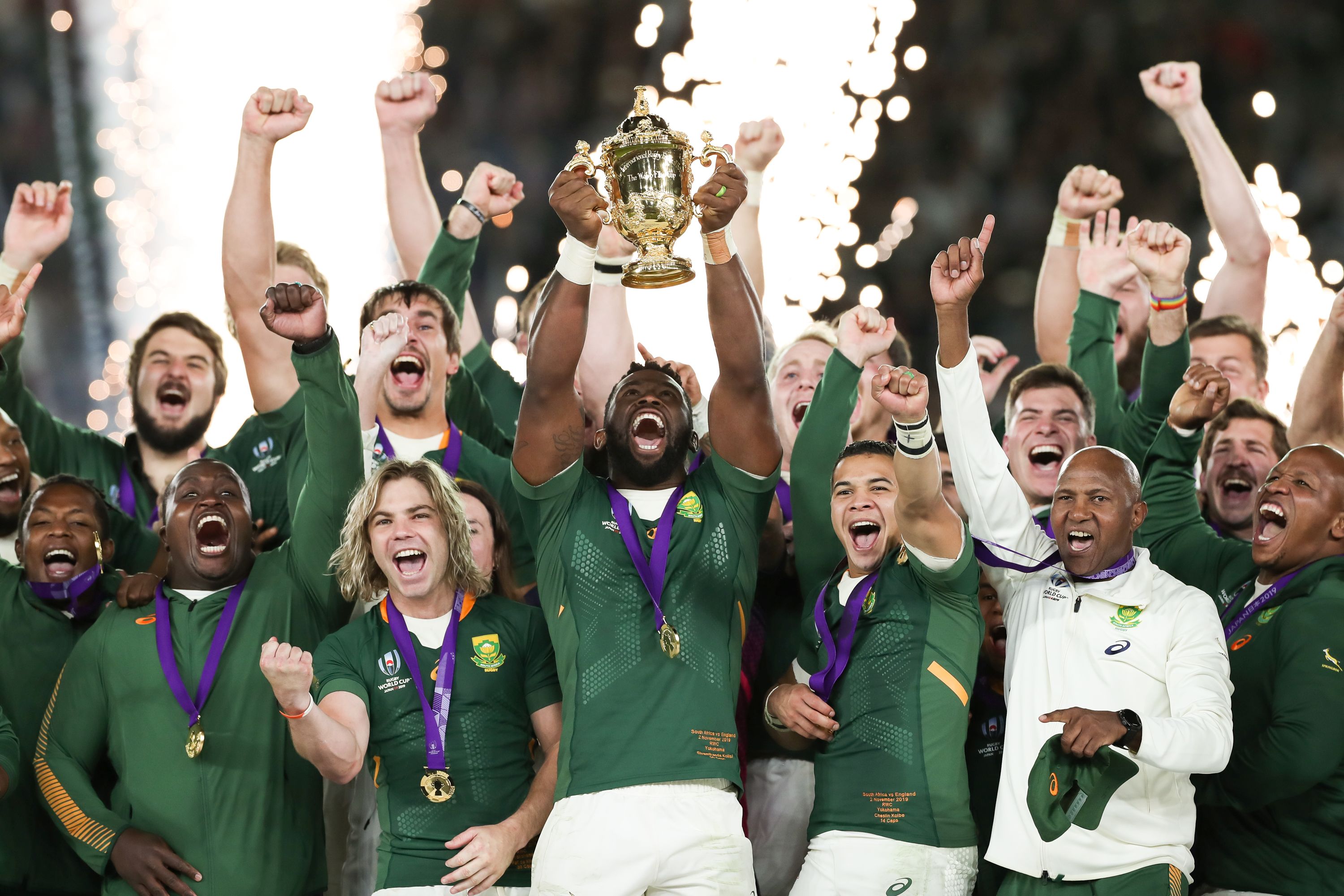 WP Rugby congratulates Boks on third RWC title