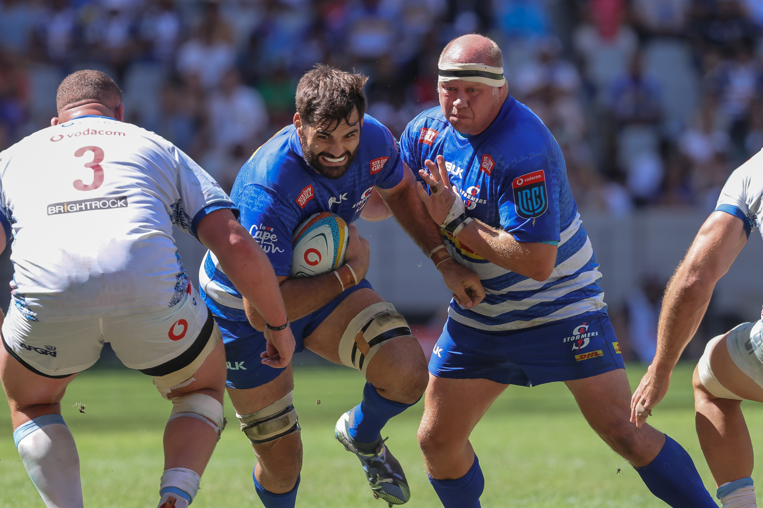 Van Heerden is the Vodacom URC Tackle Machine